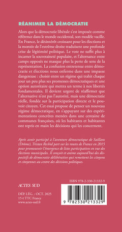 Réanimer la démocratie