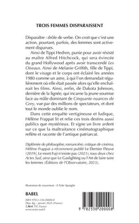 trois femmes disparaissent