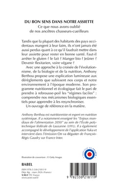 Du bon sens dans notre assiette