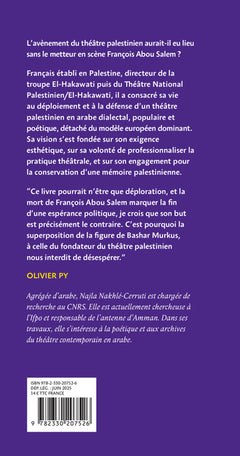 Le Théâtre Palestinien et François Abou Salem