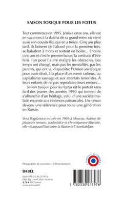 Saison toxique pour les foetus
