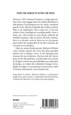 TANT DE NEIGE ET SI PEU DE PAIN