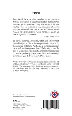 L'Idiot volume 1