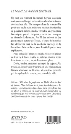 J'ai trouvé un homme dans le jardin