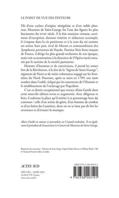 Monsieur de Saint-George, le nègre des Lumières