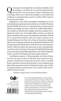 Cent ans de guerre contre la Palestine
