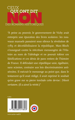 Marc Bloch : "Non au déni de l'Histoire"