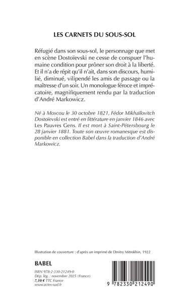 Les carnets du sous-sol