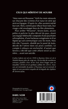 Ceux qui méritent de mourir