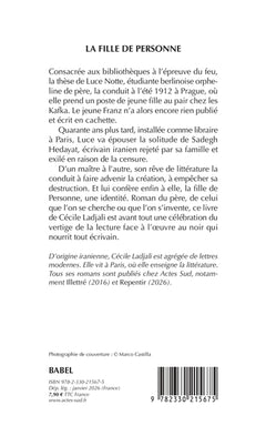 La Fille de Personne