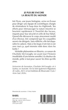 Je pleure encore la beauté du monde