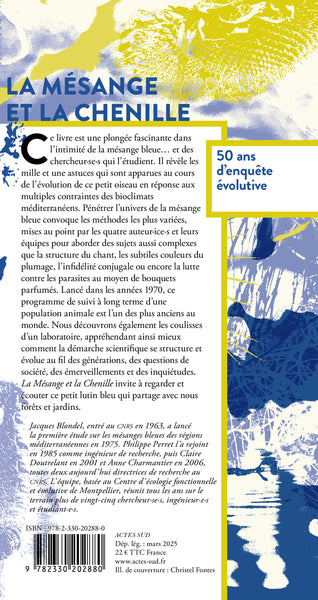 La mésange et la chenille