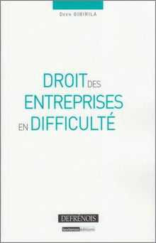 droit des entreprises en difficulté