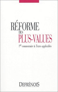 La Réforme des plus-values