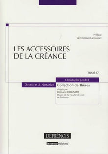 Les accessoires de la créance