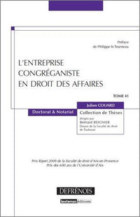 L'ENTREPRISE CONGRÉGANISTE EN DROIT DES AFFAIRES
