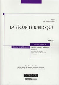La sécurité juridique