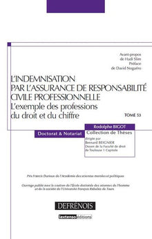 L'indemnisation par l'assurance de responsabilité civile professionnelle