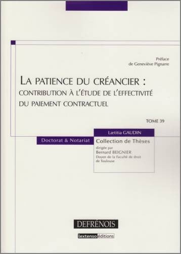 La patience du créancier