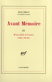 Avant Mémoire