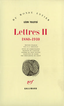 Lettres, tome 2 : 1880-1910