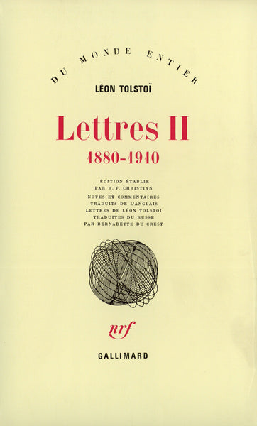 Lettres, tome 2 : 1880-1910