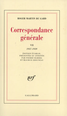 Correspondance générale