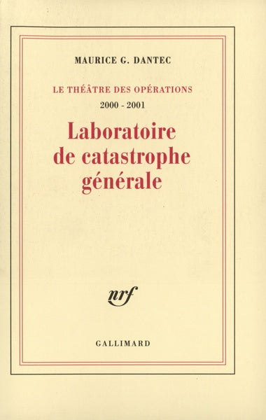 Le théâtre des opérations 2000-2001