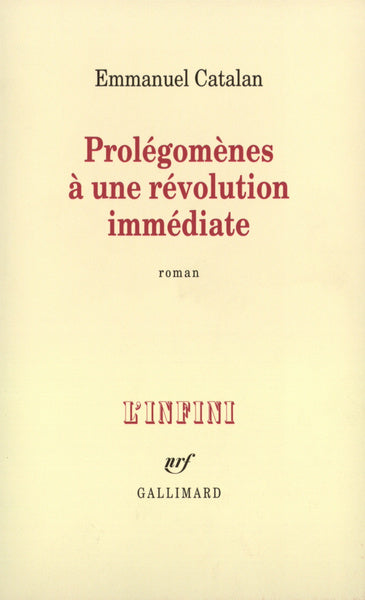 Prolégomènes à une révolution immédiate