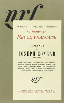 Hommage à Joseph Conrad, 1857-1924
