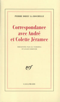 Correspondance avec André et Colette Jéramec