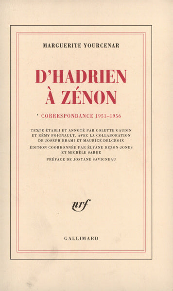D'Hadrien à Zénon