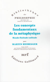 Les concepts fondamentaux de la métaphysique
