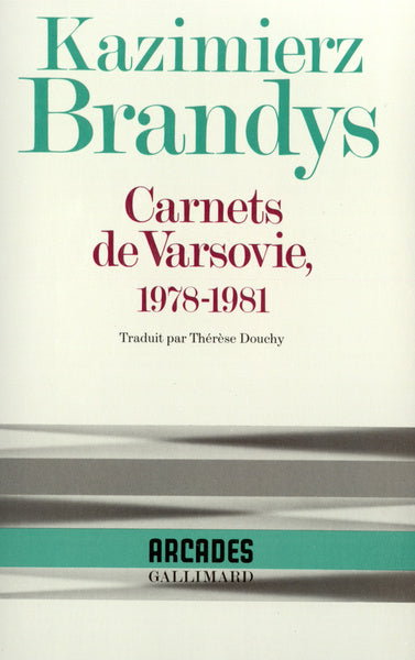 Carnets de Varsovie