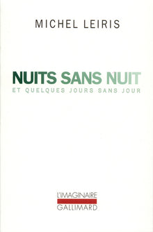 Nuits sans nuit et quelques jours sans jour