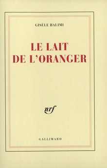 Le lait de l'oranger