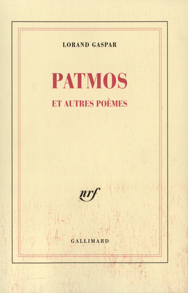 Patmos et autres poèmes