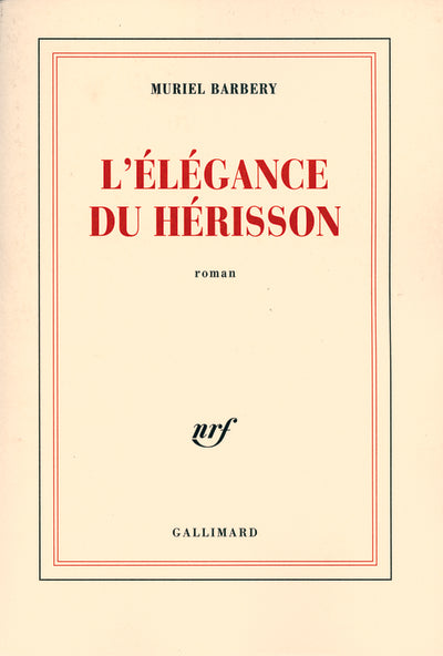 L'élégance du hérisson