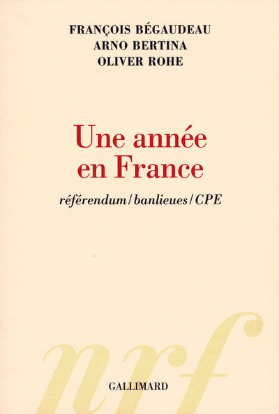 Une année en France