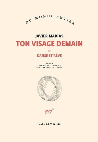 Ton visage demain (Tome 2-Danse et rêve)