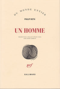 Némésis : courts romans - Un homme