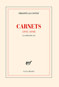 Carnets 1995-1998