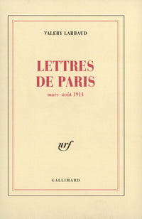 Lettres de Paris pour le "New Weekly"