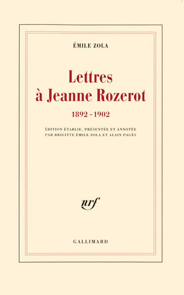 Lettres à Jeanne Rozerot
