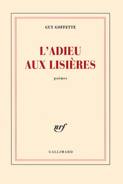 L'adieu aux lisières