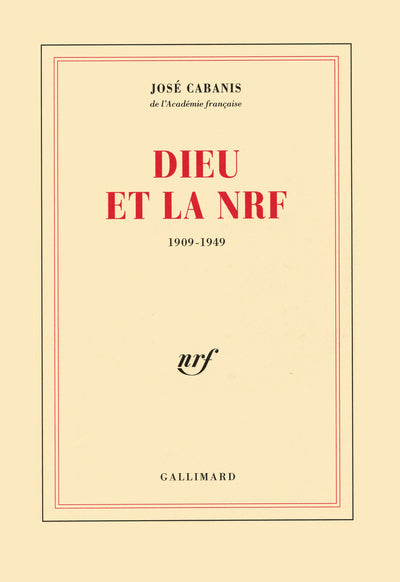 Dieu et la NRF