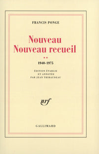 Nouveau Nouveau Recueil