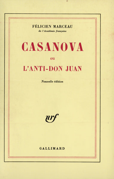 Casanova ou L'anti-Don Juan