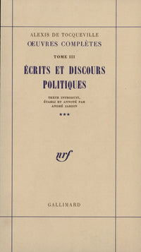 Écrits et discours politiques