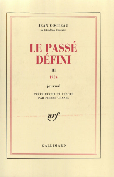 Le passé défini